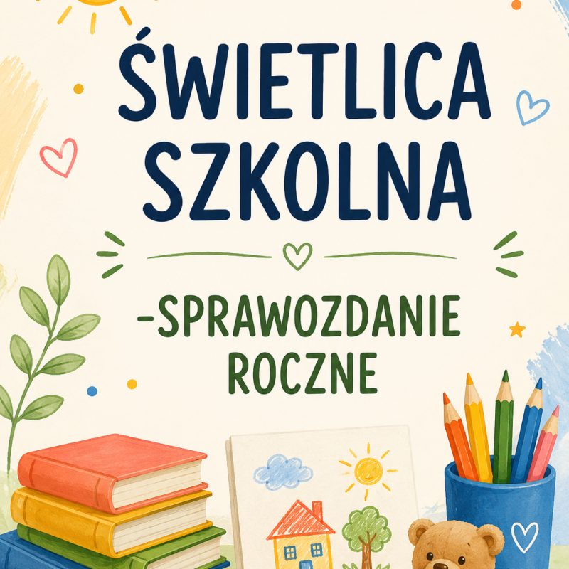 ŚWIETLICA SZKOLNA-SPRAWOZDANIE ROCZNE