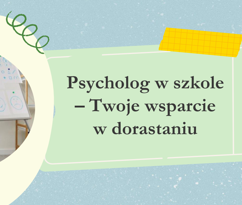 Prezentacja o roli psychologa szkolnego