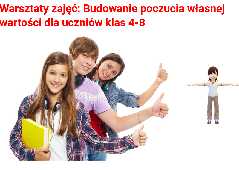 Gotowy program zajęć: „Budowanie poczucia własnej wartości”