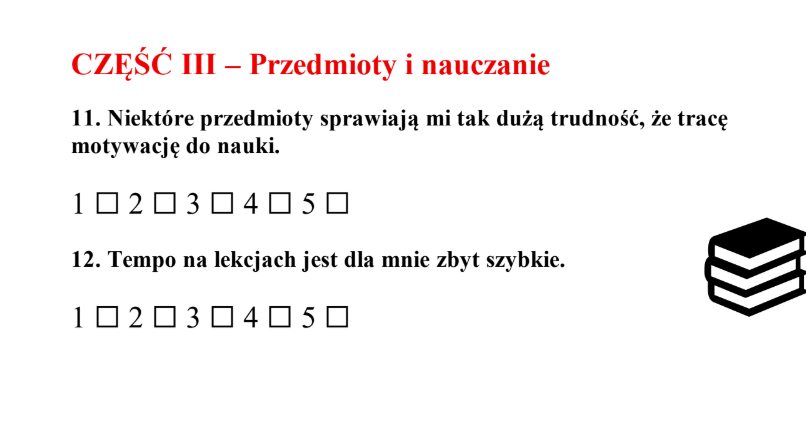 ZESTAW 3 ANKIET-SMARTFONY I PROBLEMY Z NAUKĄ - obrazek 5