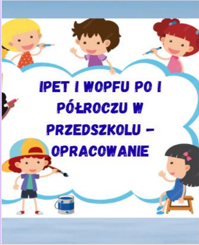 IPET i WOPFU PO I PÓŁROCZU-OPRACOWANIE EWALUACJI