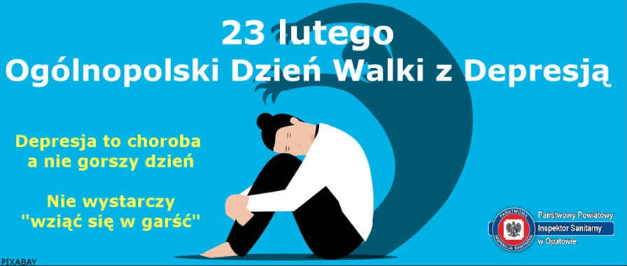 Depresja-23 lutego Światowy Dzień Walki z Depresją,komplet materiałów dydaktycznych