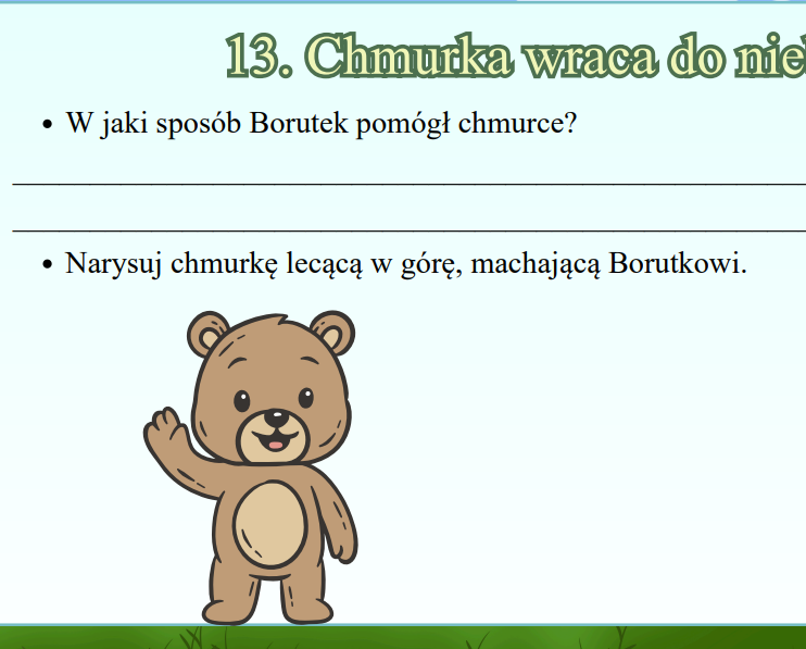 MISIOWA BAJKA-Przygody Misia Borutka - obrazek 2