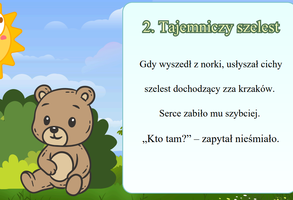 MISIOWA BAJKA-Przygody Misia Borutka - obrazek 7