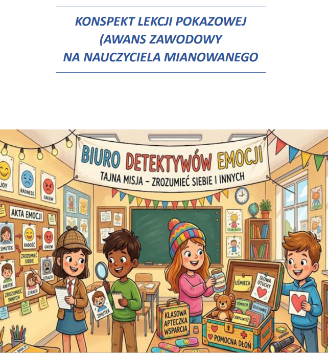 Konspekt lekcji pokazowej na mianowanie