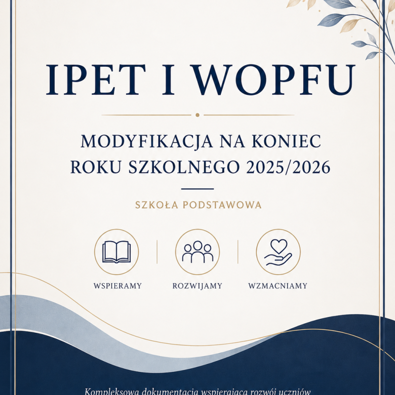 IPET i WOPFU-EWALUACJA NA KONIEC ROKU SZKOLNEGO 2025/2026
