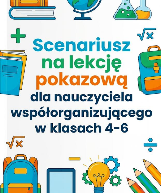 LEKCJA POKAZOWA-NAUCZYCIEL WSPÓŁORGANIZUJĄCY