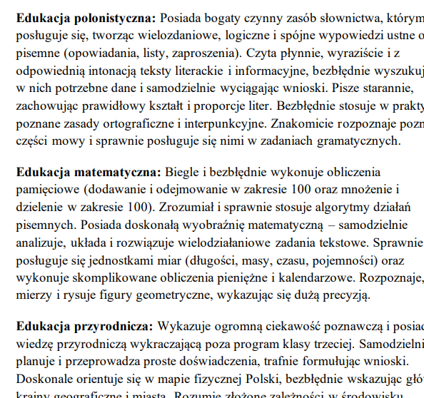 OCENY OPISOWE-KLASA 3 - obrazek 6