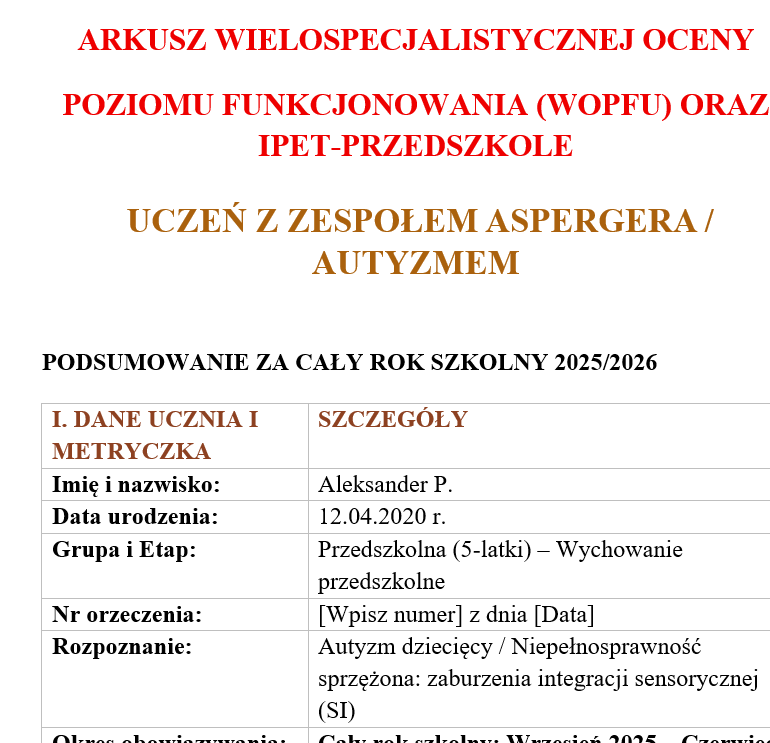 IPET i WOPFU-EWALUACJA ROCZNA Przedszkole - obrazek 11