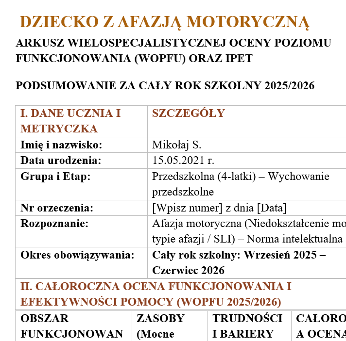 IPET i WOPFU-EWALUACJA ROCZNA Przedszkole - obrazek 9