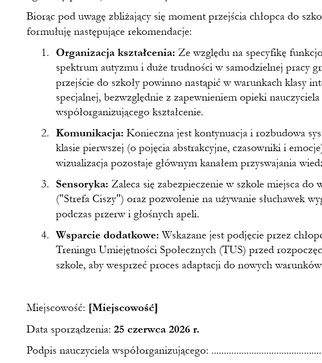 Nauczyciel współorganizujący przedszkole-roczne sprawozdanie 2025/26 - obrazek 5