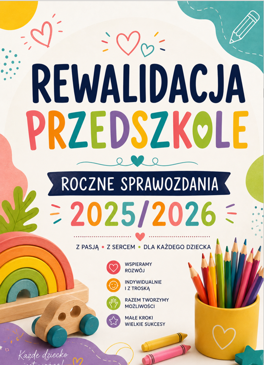 REWALIDACJA-Przedszkole roczne sprawozdania 2025/2026