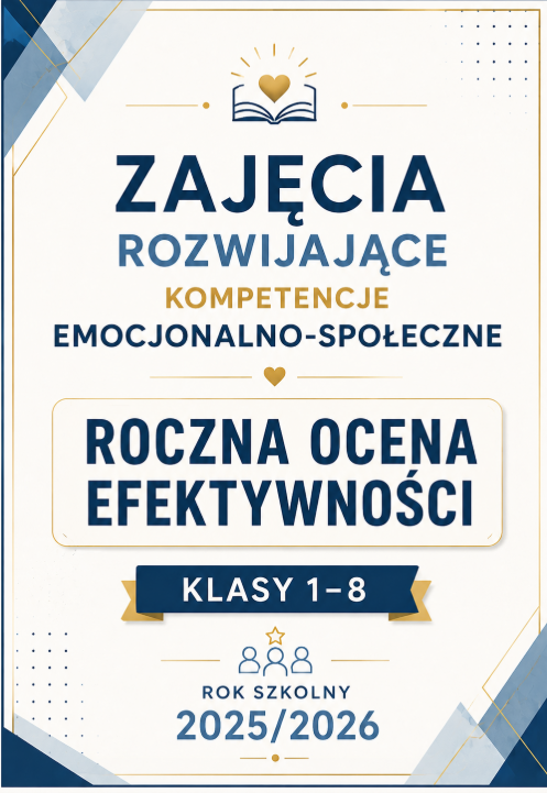 Zajęcia rozwijające kompetencje emocjonalno-społeczne roczne sprawozdanie
