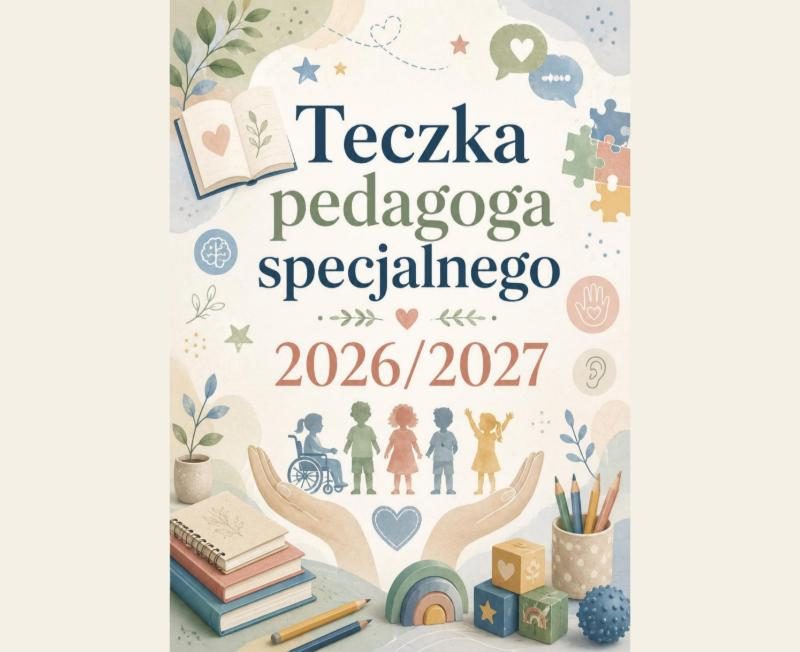Teczka pedagoga specjalnego 2026/2027 + GRATIS Zeszyt na start