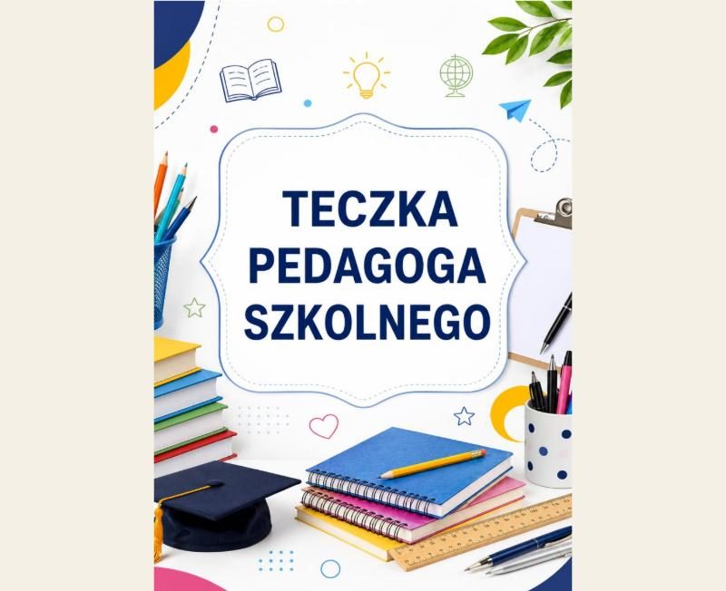 Teczka pedagoga szkolnego 2026/2027 + GRATIS Teczka Premium