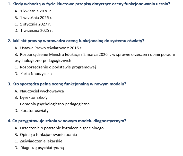 PAKIET STARTOWY-KOMPAS JUTRA I OCENA FUNKCJONALNA - obrazek 5