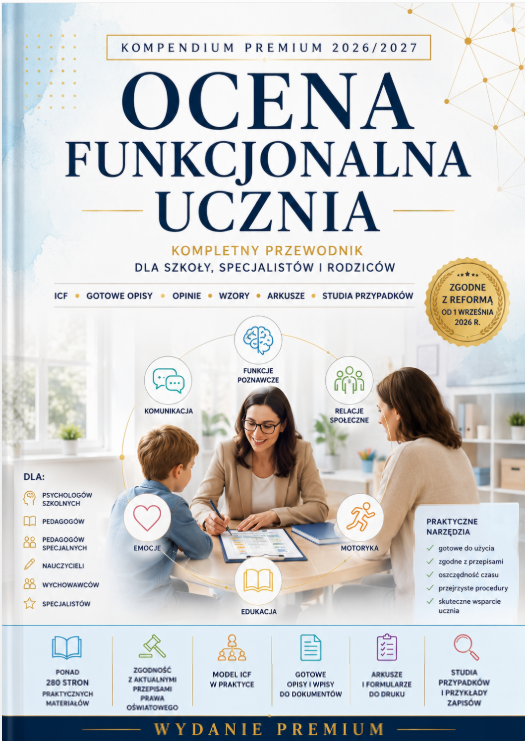 OCENA FUNKCJONALNA UCZNIA -E-BOOK 350 STRON