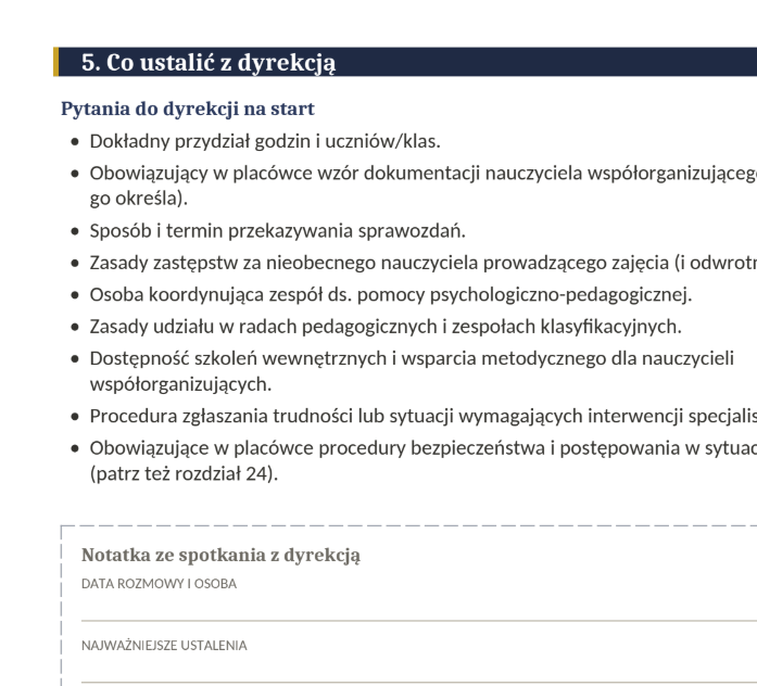 Teczka nauczyciela współorganizującego 2026/2027 + GRATIS Zeszyt na start - obrazek 17