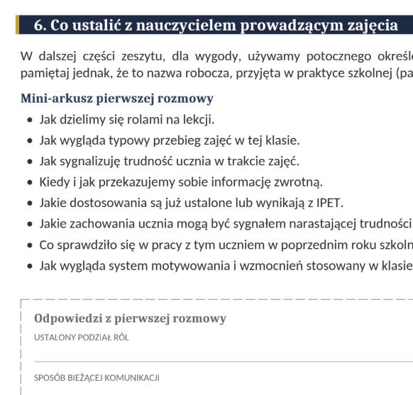 Teczka nauczyciela współorganizującego 2026/2027 + GRATIS Zeszyt na start - obrazek 16