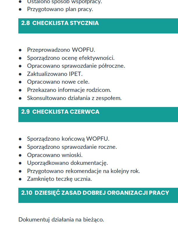 Teczka nauczyciela współorganizującego 2026/2027 + GRATIS Zeszyt na start - obrazek 6