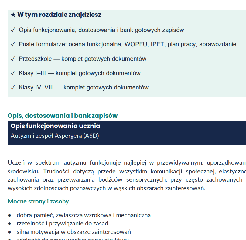 Teczka nauczyciela współorganizującego 2026/2027 + GRATIS Zeszyt na start - obrazek 4