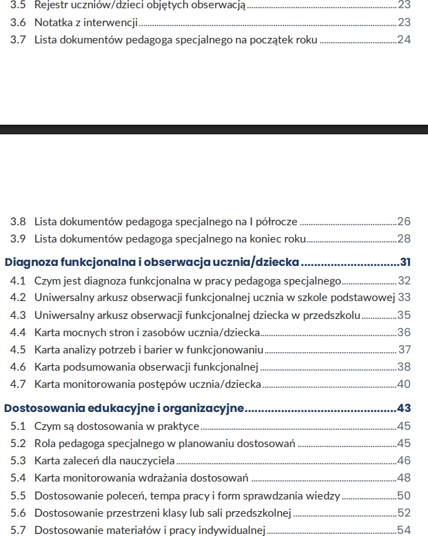 Teczka pedagoga specjalnego 2026/2027 + GRATIS Zeszyt na start - obrazek 16