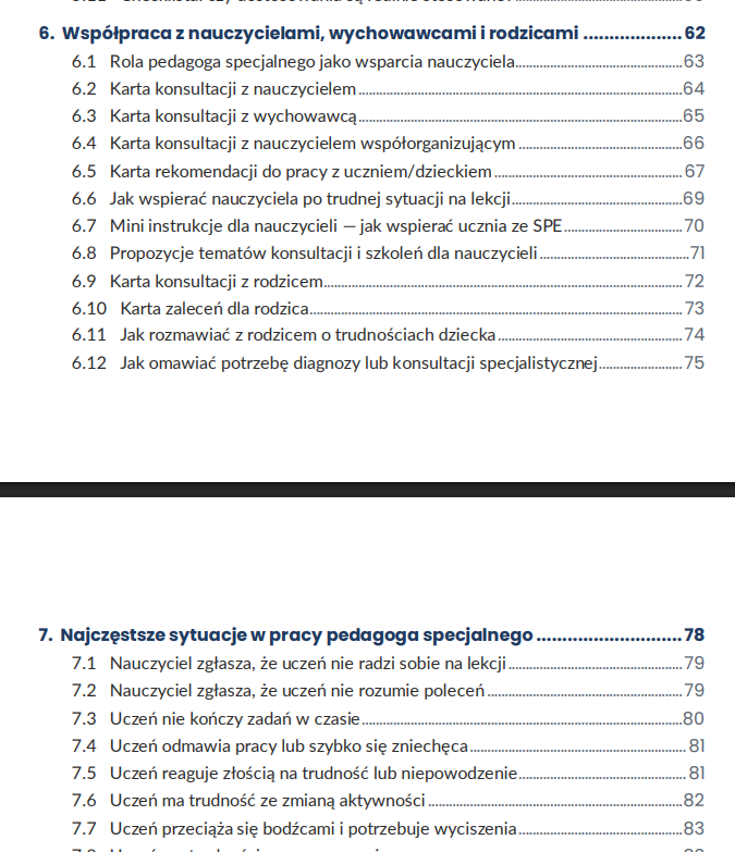 Teczka pedagoga specjalnego 2026/2027 + GRATIS Zeszyt na start - obrazek 15
