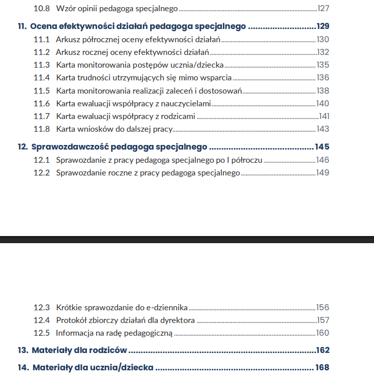 Teczka pedagoga specjalnego 2026/2027 + GRATIS Zeszyt na start - obrazek 13