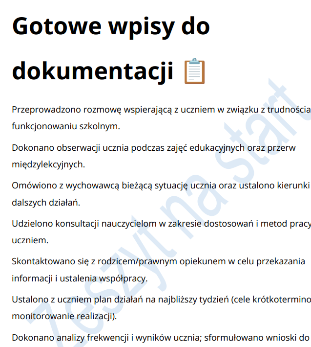 Teczka pedagoga specjalnego 2026/2027 + GRATIS Zeszyt na start - obrazek 2