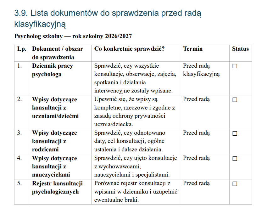 TECZKA PSYCHOLOGA SZKOLNEGO +Gratisy - obrazek 13