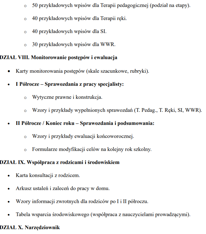 TECZKA SPECJALISTY-Terapeuty pedagogicznego 2026/2027 - obrazek 3
