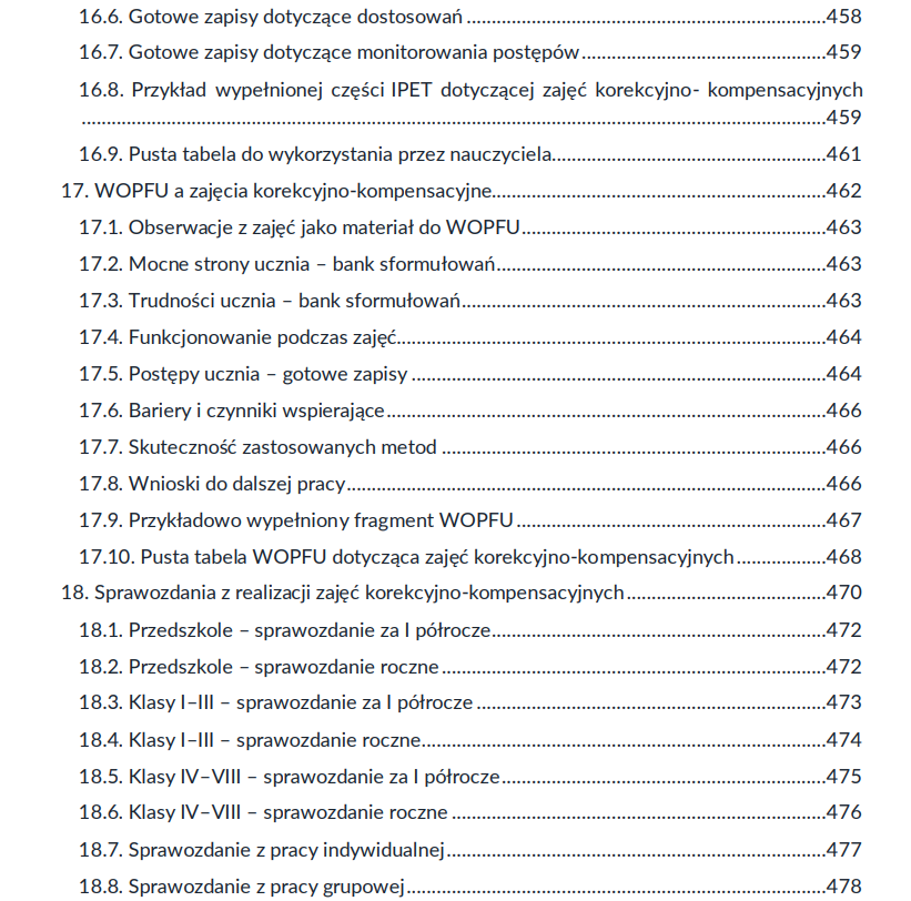 Zajęcia korekcyjno-kompensacyjne dziennik+karty pracy PAKIET - obrazek 19