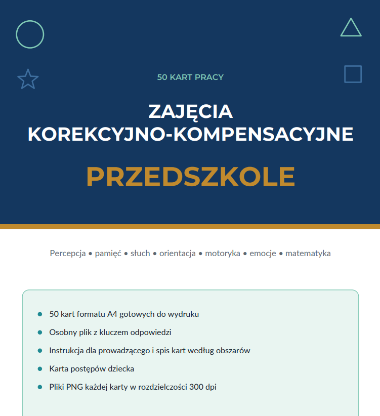 Zajęcia korekcyjno-kompensacyjne dziennik+karty pracy PAKIET - obrazek 9