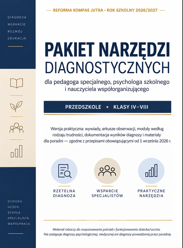 KOMPAS JUTRA 2026/2027 – PAKIET NARZĘDZI DIAGNOSTYCZNYCH