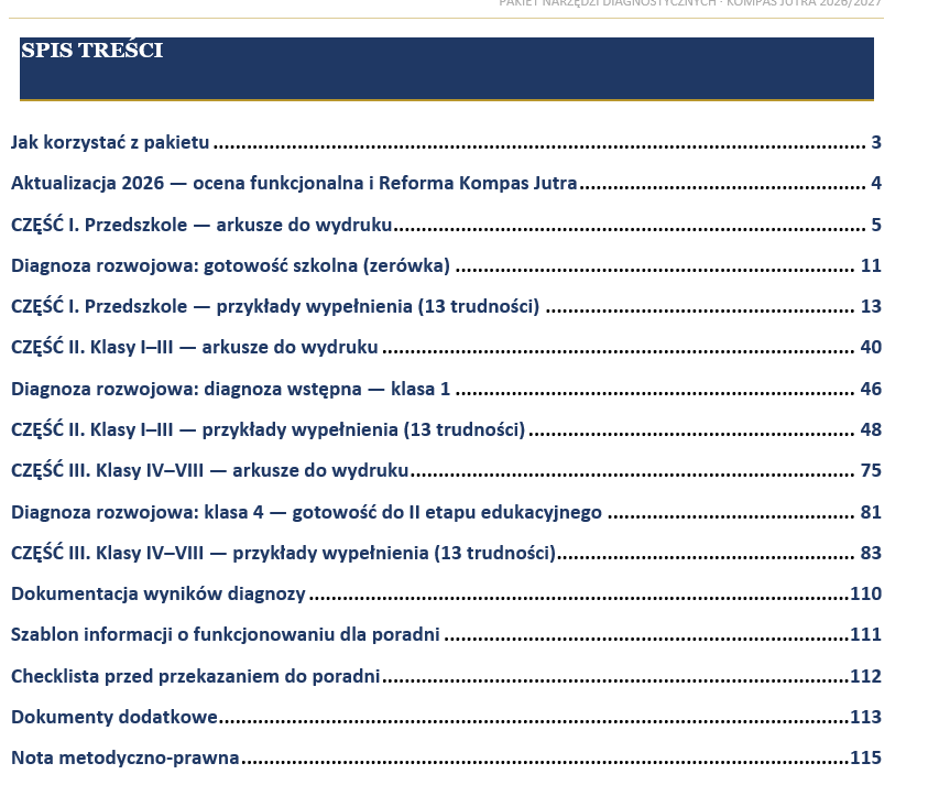 KOMPAS JUTRA 2026/2027 – PAKIET NARZĘDZI DIAGNOSTYCZNYCH - obrazek 16