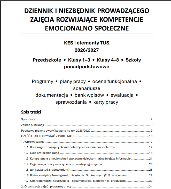Dziennik i programy zajęć rozwijających kompetencje emocjonalno-społeczne 2026 - obrazek 32