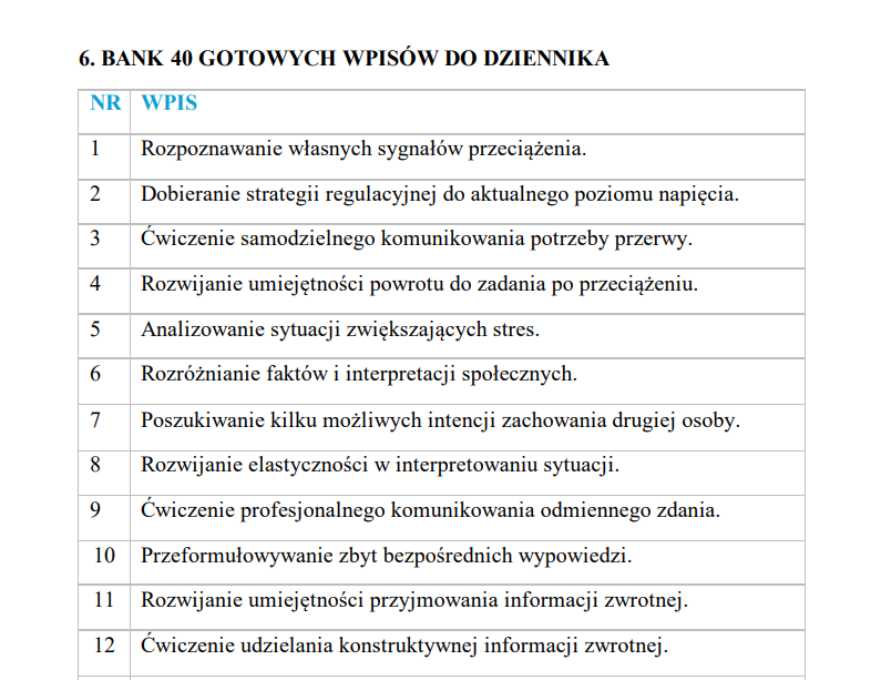 Dziennik i programy zajęć rozwijających kompetencje emocjonalno-społeczne 2026 - obrazek 20