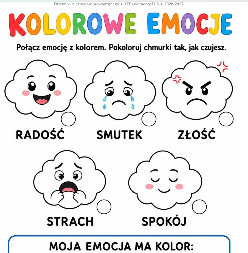 Dziennik i programy zajęć rozwijających kompetencje emocjonalno-społeczne 2026 - obrazek 10