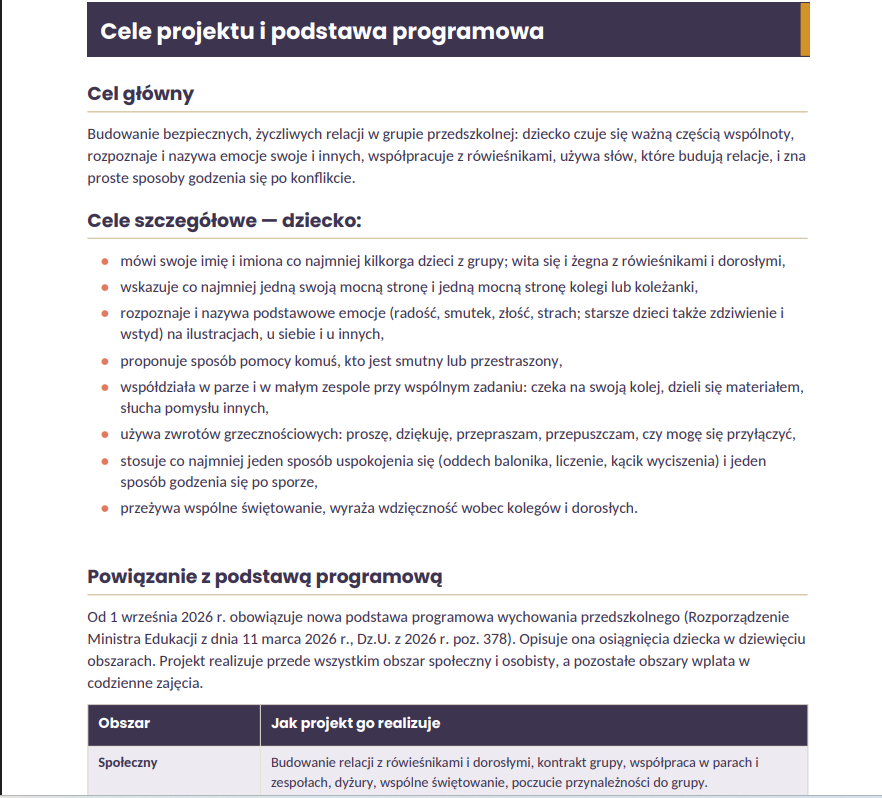 Tydzień budowania relacji — projekt dla przedszkola z gotowymi scenariuszami na 5 dni + 20 kart pracy - obrazek 19