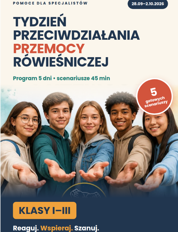 TYDZIEŃ PRZECIWKO PRZEMOCY-KAMPANIA DLA KL.1-3
