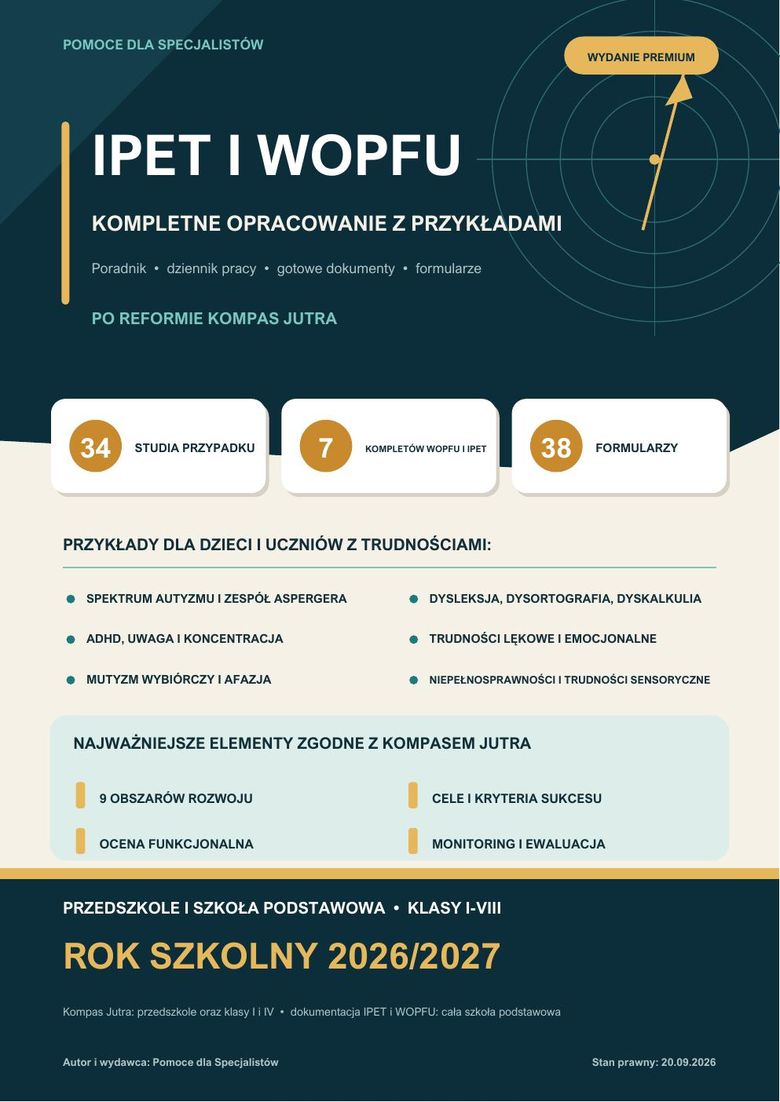 IPET i WOPFU KOMPAS JUTRA 2026/2027 — PAKIET PREMIUM