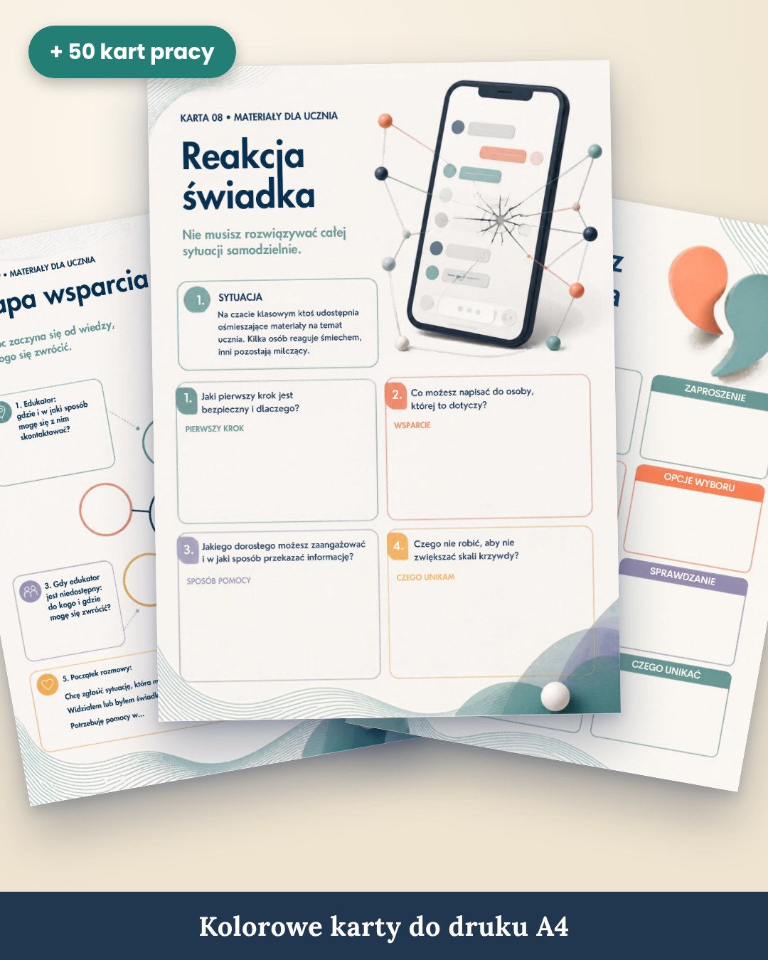 TYDZIEŃ ŻYCZLIWOŚCI I TOLERANCJI – LICEUM, TECHNIKUM, BRANŻOWA | Projekt „Różni. Równi. Życzliwi.” + 70 kart pracy - obrazek 5