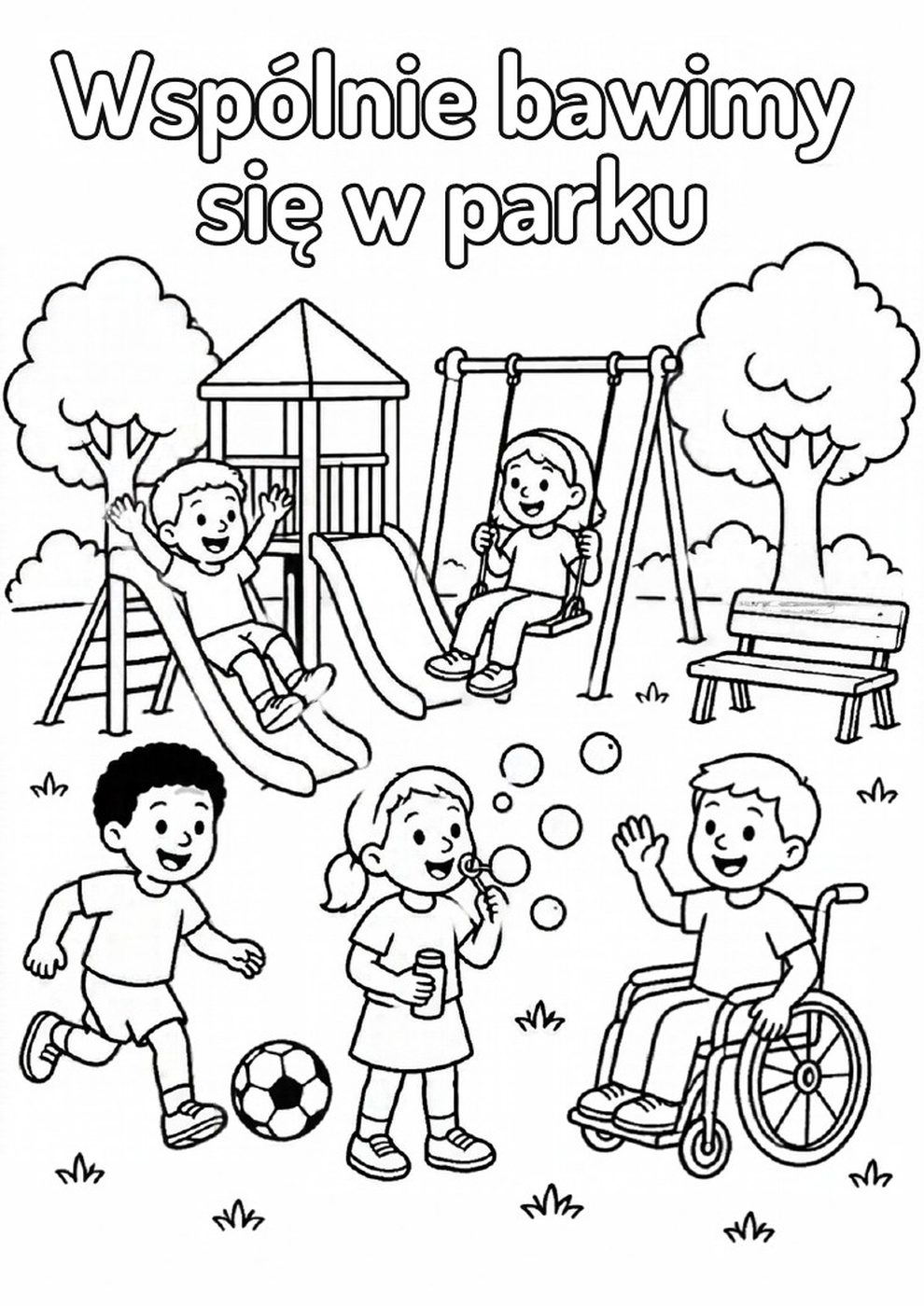 Kolorowanka A4