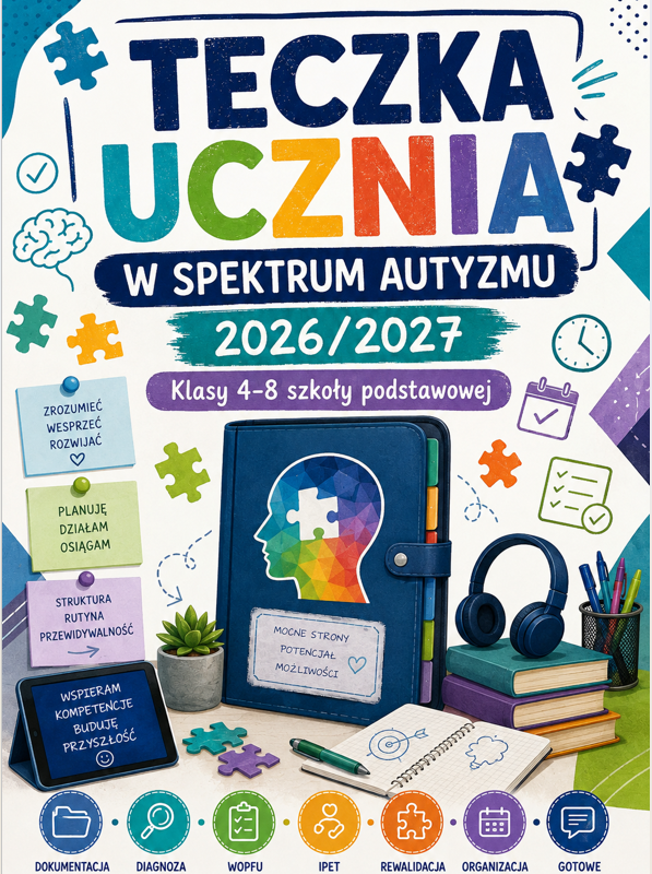 Teczka ucznia z autyzmem w kl.4-8 r2026/2027