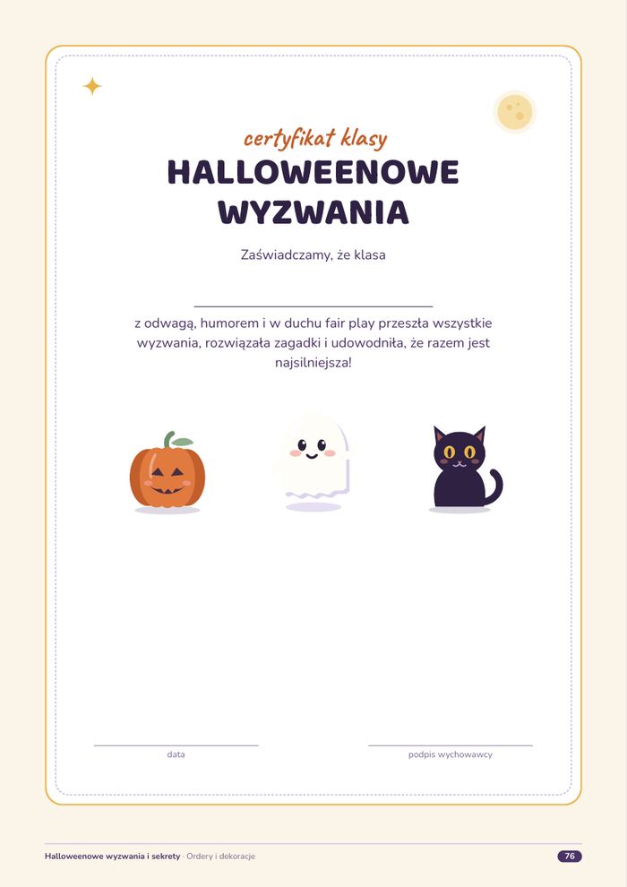Certyfikat klasy